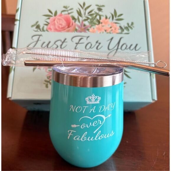 BOXED & READY TO GIVE - NWT Gift Box for Ladies "Not A Day Over Fabulous" 🌸🌺 - Picture 4 of 16